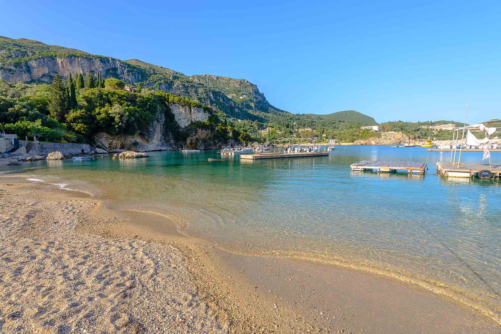 Παλαιοκαστρίτσα Παραλίες Paleokastritsa beaches Alypa Αλύπα